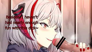 Enjoy this hentai anime with jerk off instructions.