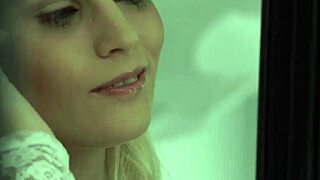 gorgeous euro model starts sucking then fucks passionately