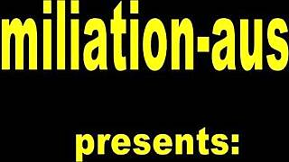 Mistress humiliates slave in domination session