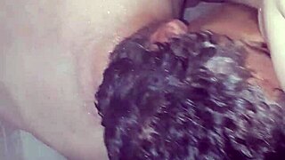 in the shower, i got a delicious blowjob and came three times