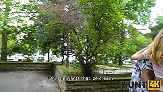 watching my blonde get iced with cuckold vibes