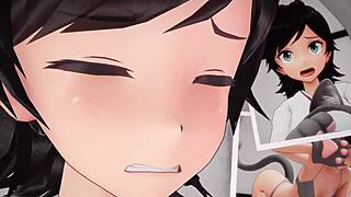 damn! matsukaze kantai collection anime gets wild and raw!