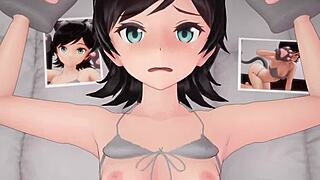 damn! matsukaze kantai collection anime gets wild and raw!