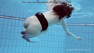 Roxalana Chech Scuba Diving In The Pool!