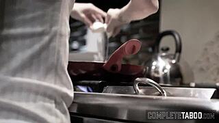 Skinny fetish teen 18+ rides hard for a wild creampie finish. Her extreme taboo play shocks everyone.