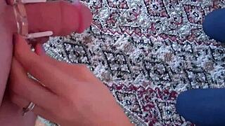 I will lock your useless cock up tight 😈