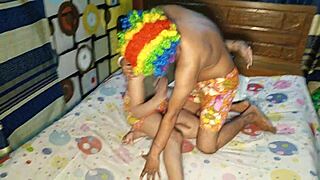 jorshed and shomana romantic rough sex with kissing on bed hot scenes xxx video!