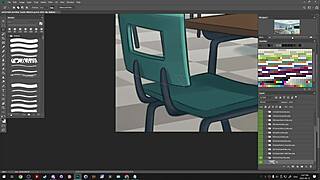 Picarto stream with Darkcookie playing Summertime Saga