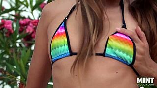 Horny Talia Mint Teases With Banana?