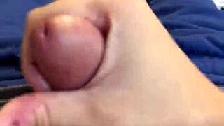 Male Jerks Off on His Bed Loses NNN Challenge