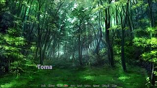 getting washed by catwomen in hotspring