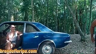 Slut puts toy in her ass for gaping anal fetish