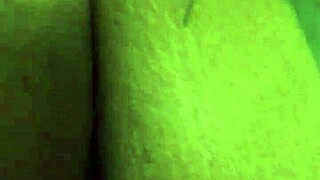 wife gets ready before going to the night club