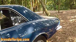 Slut puts toy in her ass for gaping anal fetish