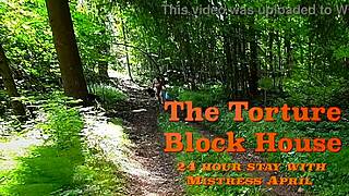 Feeling bound in dominatrix mistress april's interrogation prison