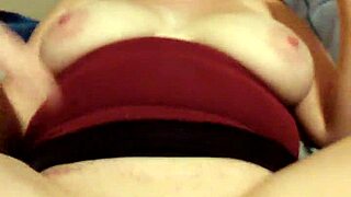 Sexy wife enjoys solo time in heels