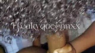 She meets stranger on bus and fucks big cock at home.