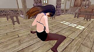 genshin impact got me hooked on this huge cock, oops!