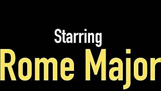 Curvy Yasmine De Leon milks Rome Major and friend in wild threesome