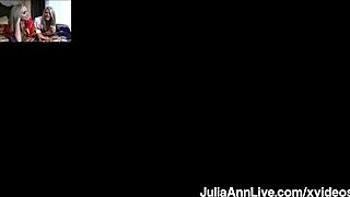Julia Ann is a cougar and gives great blow job and cunnilingus