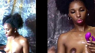 Goddess Luxxx28 spreads her pussy, plays with toys