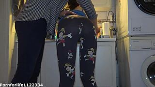 sugar daddy spanked my ass hard in bathroom!