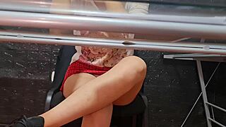 Camara Espia Arriesgada Secretaria Nataly De La Facultad De Letras De La Uba