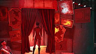 Fallout 4 fashion with pantyhose and body outdoors