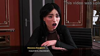 girl licks secretarys ass in fashionbusiness hentai anime 3d game
