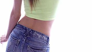 Petite teen slut in rough hardcore fucking with wet pussy