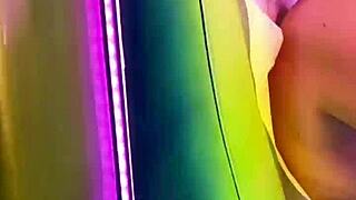 A sexy milf slut sunbathes topless in the solarium, then gets fucked by my hard cock