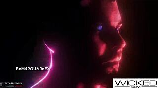 Freya Parker is busy fucking and riding dick in cyberspace, you know?