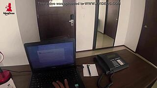 Malefikas features a Colombian Latina secretary in masturbation scene