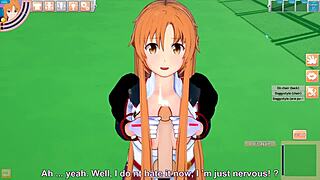 Emotional Hentai Game with Asuna Sao