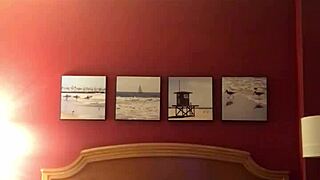 i bent over in the hotel for a doggystyle fuck with blowjob and teen action