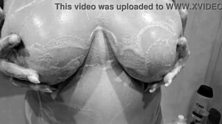 Girlfriend's Tits And Pussy Exposed