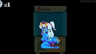 Flip Witch Pixel Hentai Game Ep 2 Huge Sextoy for Big Monster Girl!