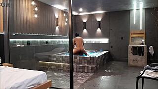 Morena Couldn't Handle My Big Black Cock In Bathtub