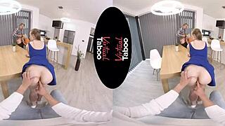 Virtual Taboo: Brunette With Big Ass Gets Fucked In POV With Blowjob And Boobs