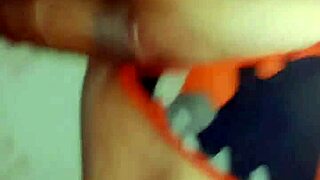 Slut Has One Leg Up Pussy Wide Open Time For Dinner With Resaboo