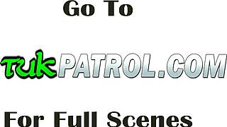 Asian teen enjoys big white cock in mouth a lot! 😍