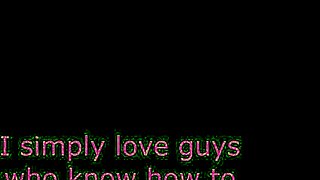 I Simply Love Guys Who Know How to Use Their Fingers