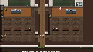 Minha irmã estava fazendo um boquete por debaixo do balcão durante o trabalho - ntr online - parte 9