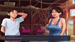 Ever seen an old busty lady in Summer Time Saga?