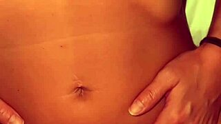 Shaved wife moans during intimate orgasm with pulsing pussy