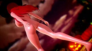 i'm wishin you a happy halloween with this mmd r18 by shidoyasha