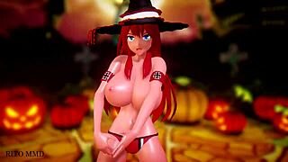i'm wishin you a happy halloween with this mmd r18 by shidoyasha