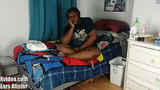 diaper wetting training with ebony babe