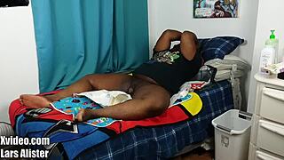 diaper wetting training with ebony babe