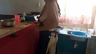 cookin’ at bro-in-law’s, ended up givin’ a steamy blowjob... whoops!